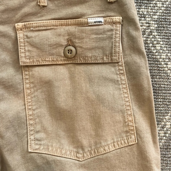 Mother Beige Ankle Pants - Picture 4 of 4